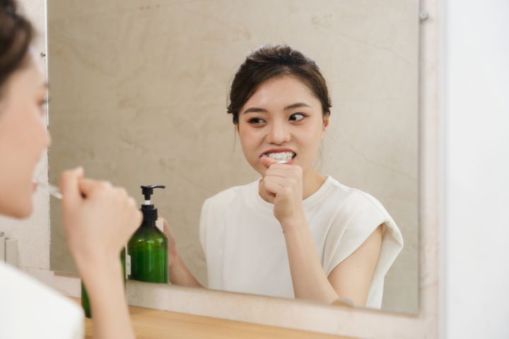 フィリピン　歯磨き