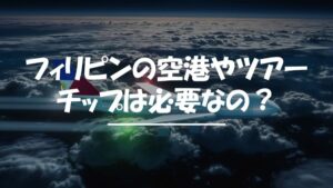 フィリピン　空港　チップ